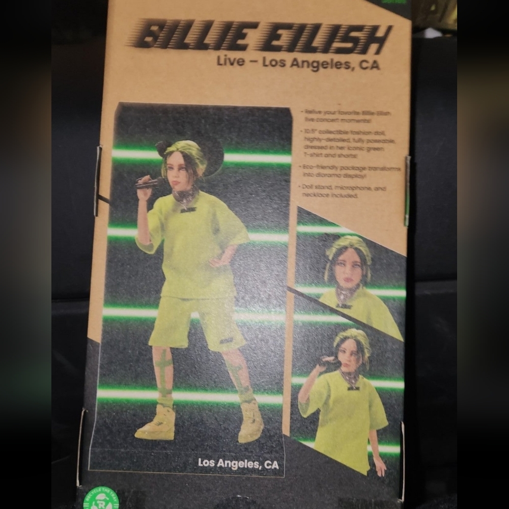 Billie Eilish collectable doll
